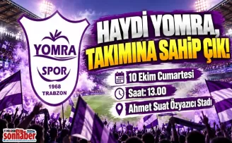 HAYDİ YOMRA, TAKIMINA SAHİP ÇIK!