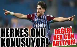 Herkes Trabzonsporlu yıldızı konuşuyor