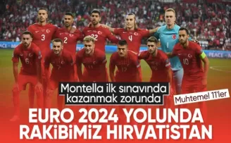 Hırvatistan - Türkiye maçının muhtemel 11’leri