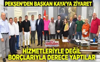 HİZMETLERİYLE DEĞİL BORÇLARIYLA DERECE YAPTI