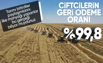 İbrahim Yumaklı: Çiftçilerin borçlarını geri ödeme oranı yüzde 99,8