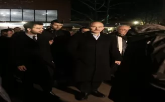 İçişleri Bakanı Soylu, Gölyaka'da muhtarlarla toplantı yaptı