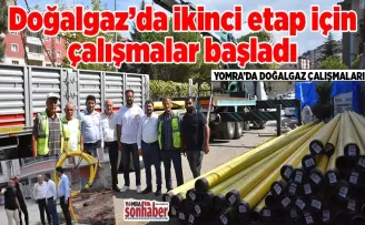 İkinci etap için çalışmalar başladı
