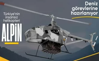 İnsansız helikopter ALPİN, deniz görevlerine hazırlanıyor