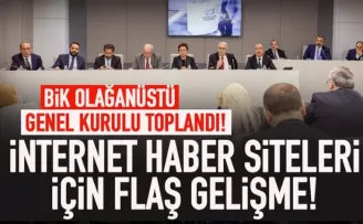 İnternet Haber Siteleri için BİK Genel Kurulu yönetmeliği kabul etti!