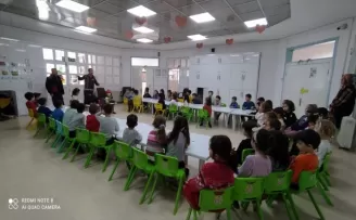 İskilip’te ana sınıfı öğrencilerine itfaiye teşkilatı anlatıldı