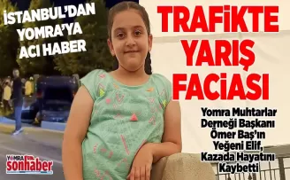 İstanbul’dan Yomra’ya Acı haber
