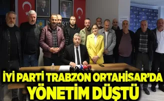 İYİ Parti Trabzon’da bir istifa daha! Yönetim düştü...