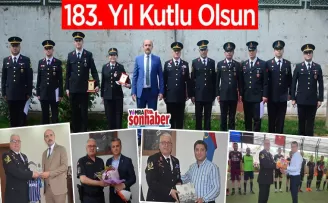 Jandarma’nın 183. Yılı kutlu olsun