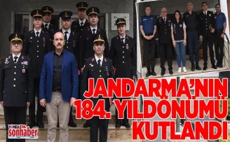 Jandarma Teşkilatı’nın 184. kuruluş yıl dönümü kutlandı!