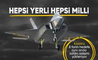 KAAN için kritik millileştirme: Hedefler yerli sistemle vurulacak