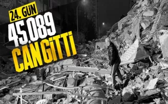 Kahramanmaraş merkezli depremin 23’üncü gününde acı bilanço: 45 bin 89