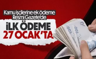 Kamuda çalışan işçilerin ikramiye alacağı tarih belli oldu