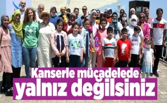 Kanserle mücadelede yalnız değilsiniz...