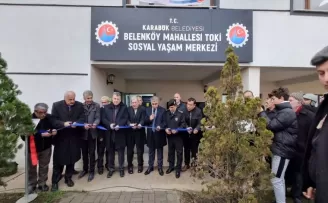 Karabük'te 25'inci Sosyal Yaşam Merkezi açıldı