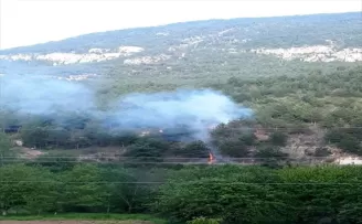 Karabük’te çıkan örtü yangını söndürüldü