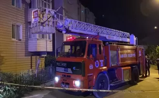 Karabük'te evde çıkan yangın hasara yol açtı