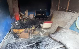 Karabük’te iş yerinde çıkan yangın söndürüldü