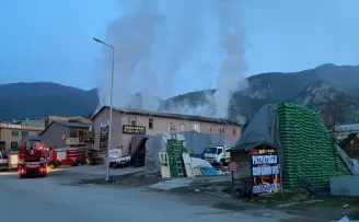Karabük’te iş yerinde çıkan yangın söndürüldü