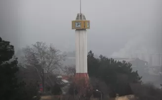 Karabük'te sis etkili oldu