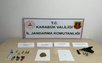 Karabük’te uyuşturucu operasyonlarında 3 zanlı yakalandı