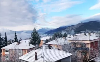 Karabük’ün yüksek kesimlerine kar yağdı