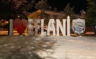 Karabük’ün yüksek kesimlerine kar yağdı