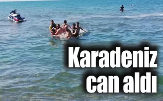 Karadeniz can aldı: Yaşlı adam denizde boğuldu