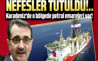 Karadeniz’de o bölgede petrol emareleri var!