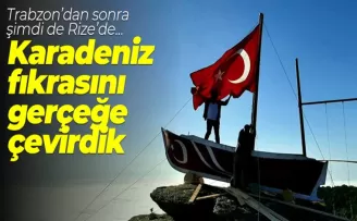 Karadeniz fıkrası gerçeğe dönüştü!