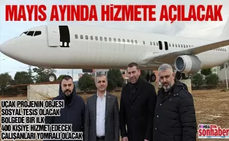 Karadeniz’in ilk uçak konseptli sosyal tesisi Trabzon’da 