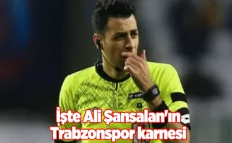 Karagümrük maçına atanmıştı! İşte Ali Şansalan’ın Trabzonspor karnesi