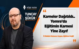 Karneler Dağıtıldı, Eğitimin Karnesi Yine Zayıf
