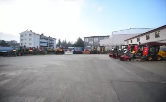 Kastamonu Belediyesi karla mücadeleye hazır