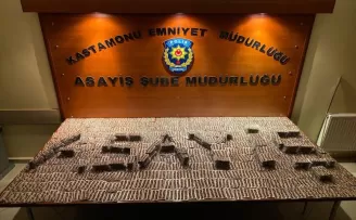 Kastamonu’da 16 bin 506 uyuşturucu hapla yakalanan şüpheli gözaltına alındı