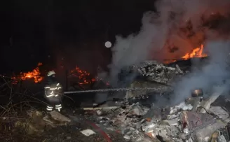 Kastamonu'da çıkan yangında 6 ev zarar gördü