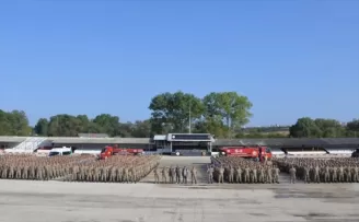 Kastamonu’da komandolara yangınla mücadele eğitimi verildi