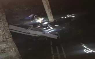 Kastamonu’da köprüden düşen otomobildeki 1’i bebek 4 kişi yaralandı