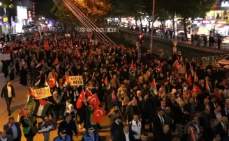 Kastamonu’da “Özgür Filistin Yürüyüşü“ düzenlendi