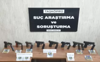 Kastamonu’da ruhsatsız silah ve uyuşturucu operasyonu