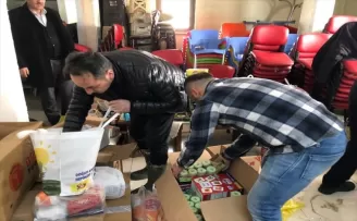 Kastamonu'da tekstil firması ürettiği 6 bin battaniyeyi bölgeye gönderdi