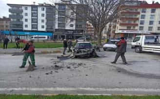 Kastamonu’da trafik kazasında 2 kişi yaralandı