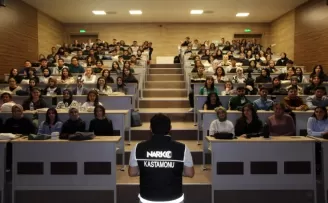 Kastamonu’da üniversite öğrencileri uyuşturucuya karşı bilgilendirildi