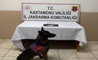 Kastamonu'da uyuşturucu bulunan araçtaki 4 zanlı gözaltına alındı