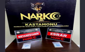 Kastamonu’da uyuşturucu operasyonunda 2 zanlı tutuklandı