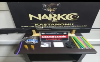 Kastamonu’da uyuşturucu operasyonunda bir şüpheli tutuklandı
