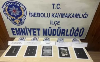 Kastamonu'da uyuşturucuyla yakalanan 3 şüpheli gözaltına alındı