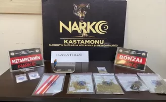 Kastamonu’da uyuşturucuyla yakalanan şüpheli tutuklandı