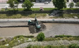 Kastamonu’daki İnebolu Çayı’nda selin izleri siliniyor