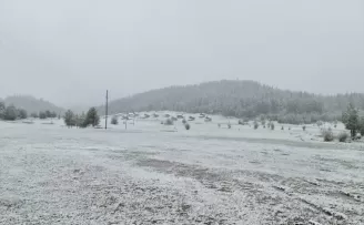 Kastamonu’nun yüksek kesimleri beyaza büründü